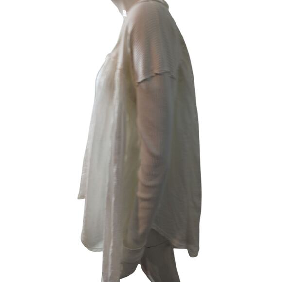 We The Free Women's XSmall Lyrical Tunic Henley Boho Oversized Asymmetrical - Picture 13 of 16